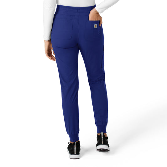 Force Essentials C51113 Women's Jogger Scrub Pants Galaxy Blue
