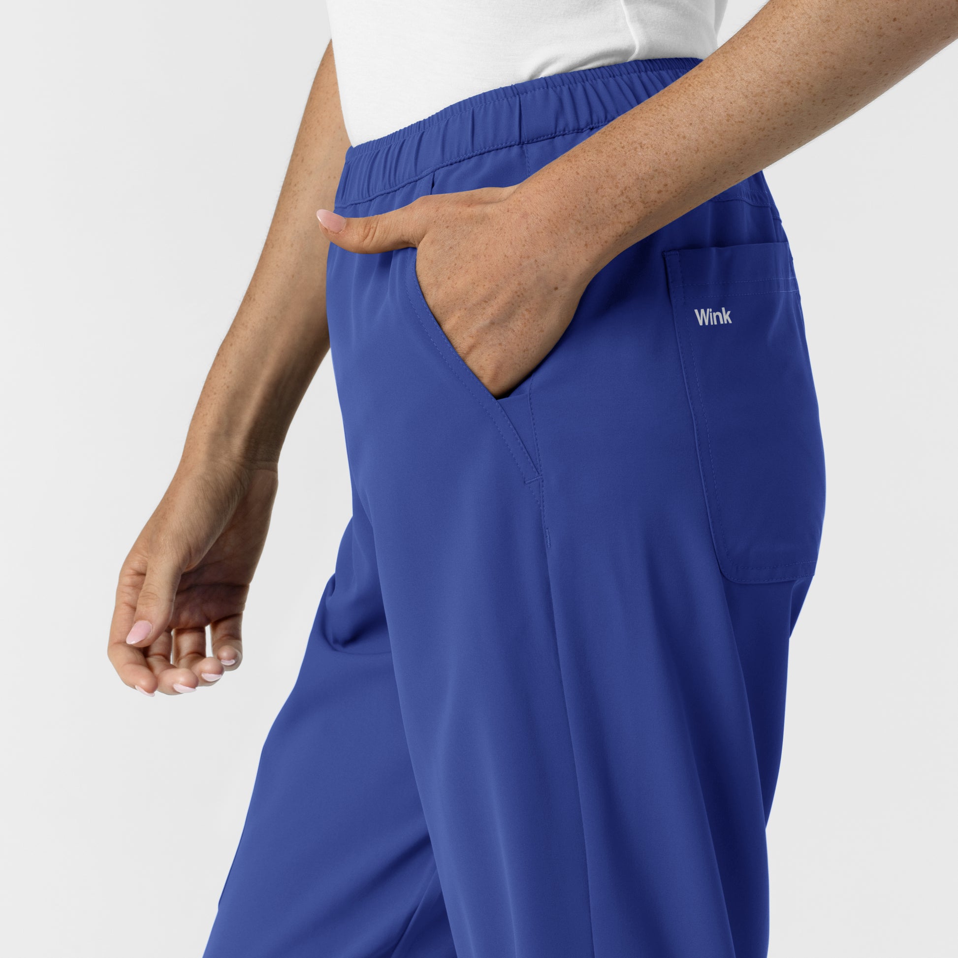 NURTUR 5280 Women's Slim Leg Scrub Pants Galaxy Blue