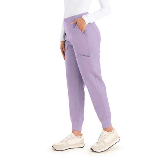 ProFlex LB406 Women's Jogger Scrub Pants Orchid Bloom Image