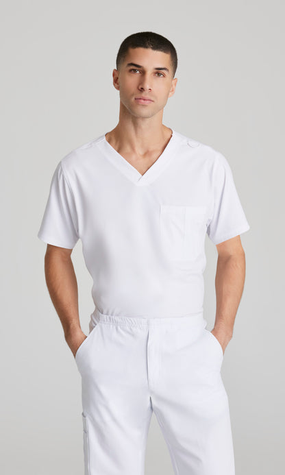 Skechers SK0112 Structure Scrub Top White