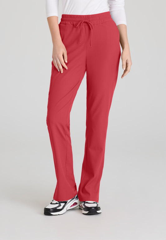 Skechers SKP623 Gamma Scrub Pants True Red Model Image Front | Barco