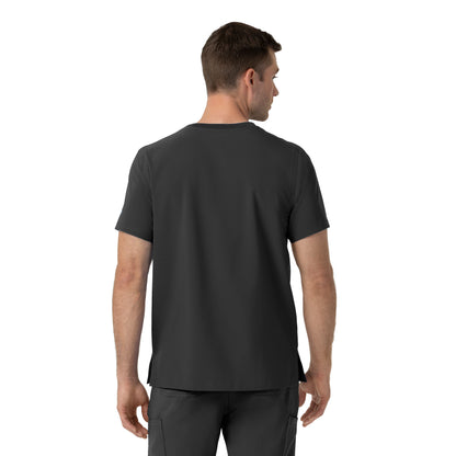 Force Cross-Flex C16510 Men's Crew Neck Scrub Top Black