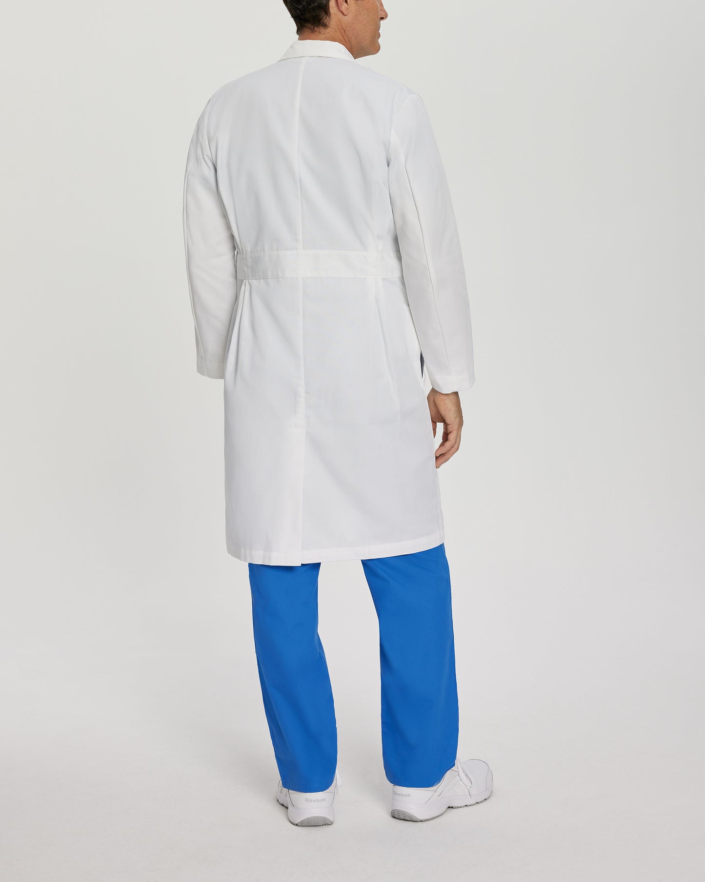 Essential Lab Coats 3140 Men's 3 Pocket Full Length White Coat White Image