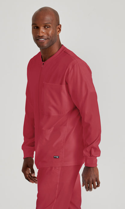 Grey's Anatomy Spandex Stretch GRSW871 React Warmup Maple Red