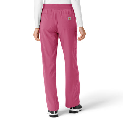 Force Cross-Flex C53310 Women's Boot Cut Scrub Pants Electric Fuschia