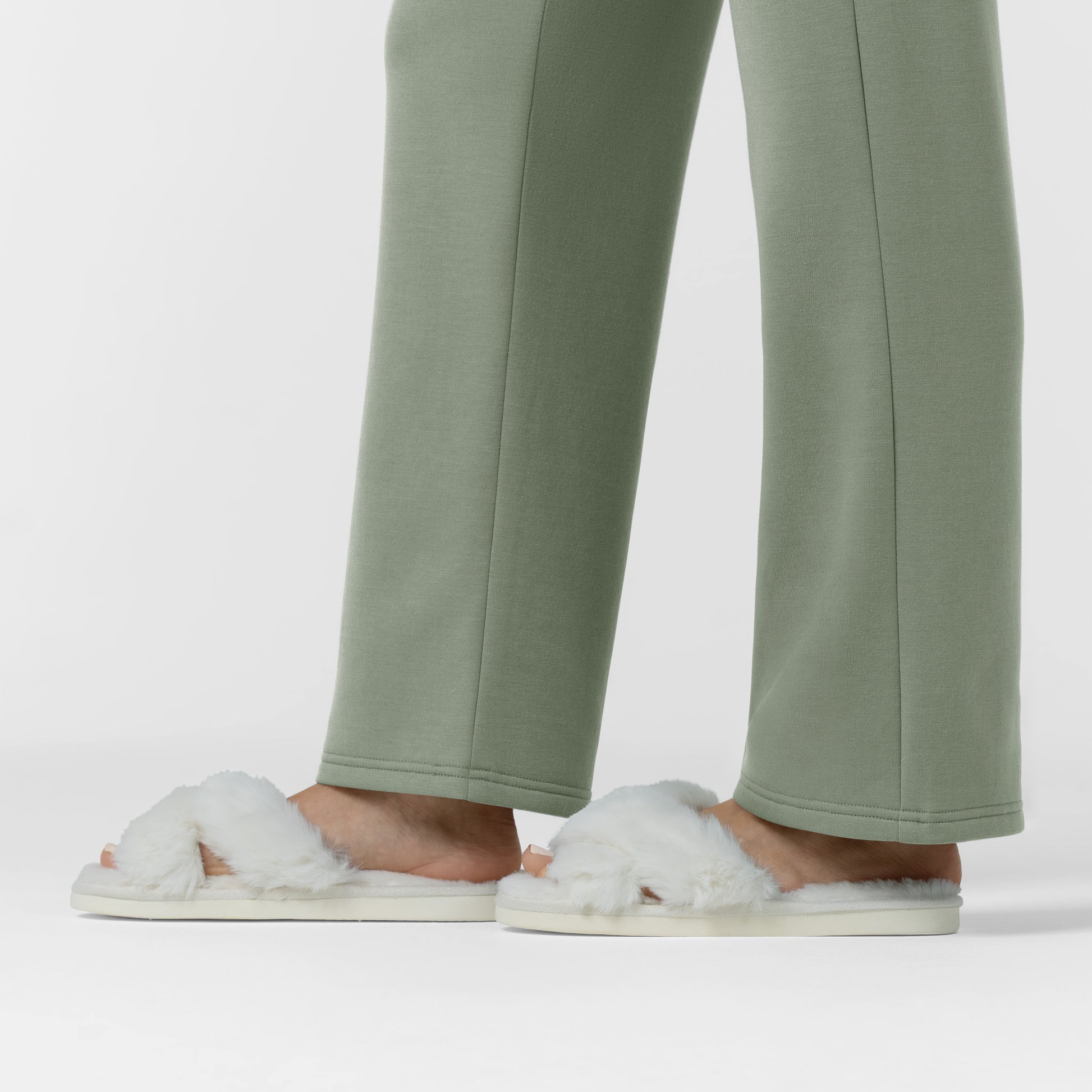 Unwind & Lounge 5189 Women's Wide Leg Pants Sage