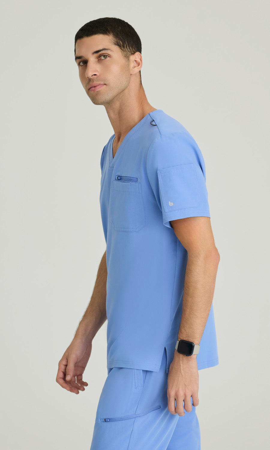 Barco Unify BUT153 Rally Scrub Top Ciel Blue