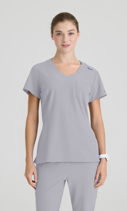 Skechers SKT147 Dignity Scrub Top Moonstruck