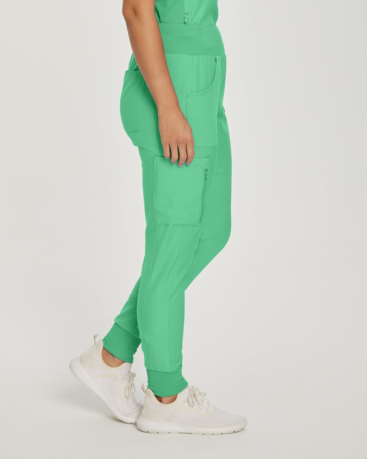 Forward LB401 Women's Jogger Scrub Pants Nu Green Image