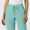 RENEW 5934 Jogger Scrub Pants Turquoise Model Image Left Side | Wink