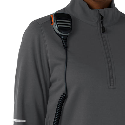 Rugged Flex C82912 Women's Half Zip Pewter