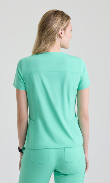 Grey's Anatomy Knits GRST336 Swift Top Minty - back