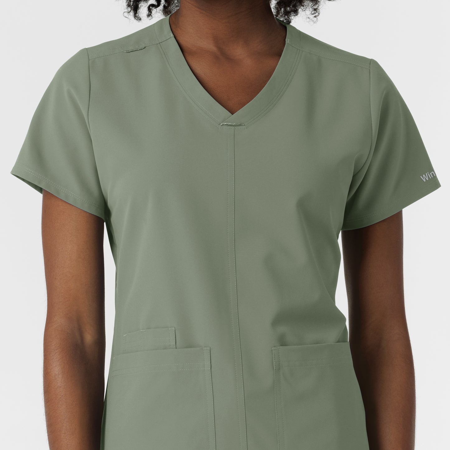 NURTUR 6180 Women's V-Neck Scrub Top Sage