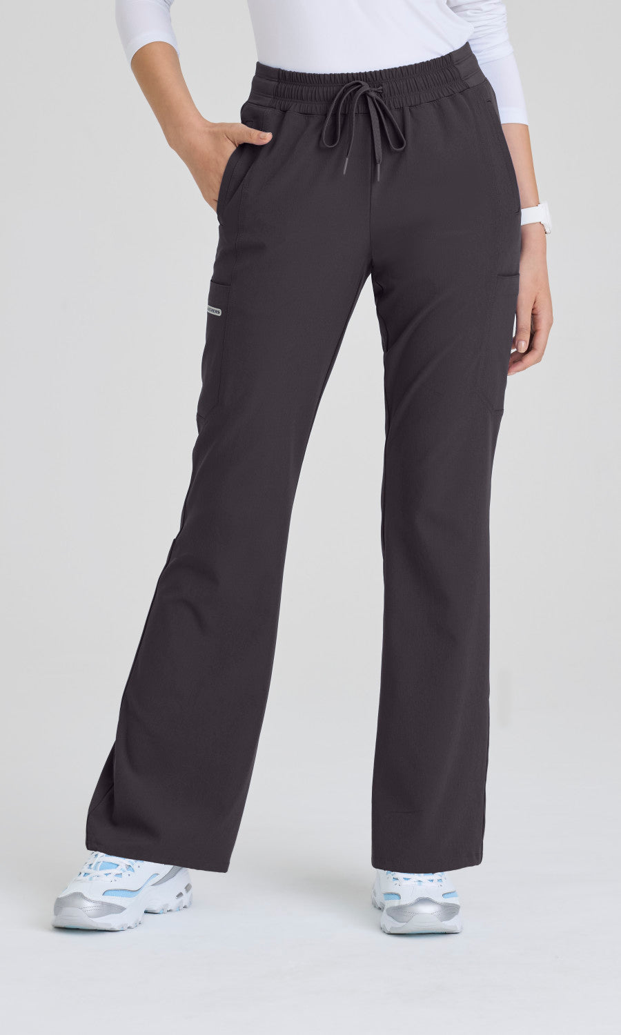 Skechers Vitality SKP742 Vital Pant Pewter - front