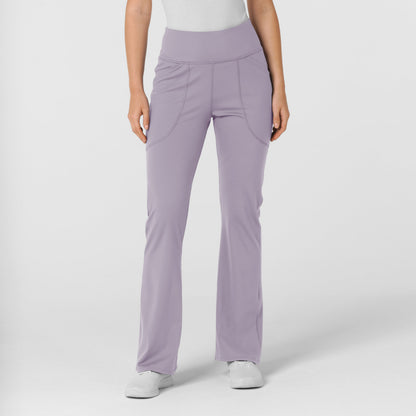RENEW Knit 5459 Women's Flare Yoga Scrub Pants Wisteria