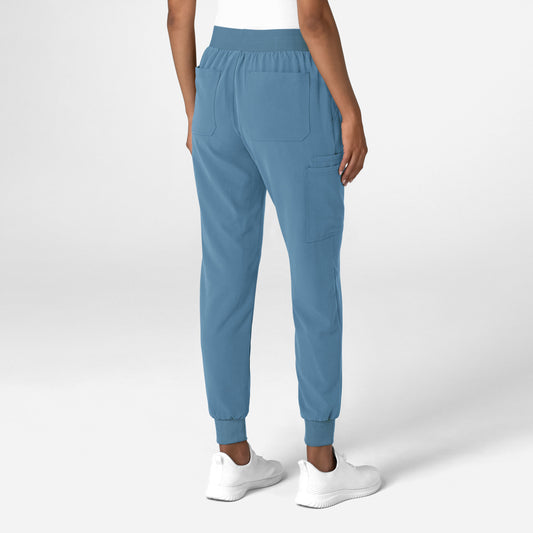 Nova 5132 Women's Jogger Utility Scrub Pants Pacific Blue