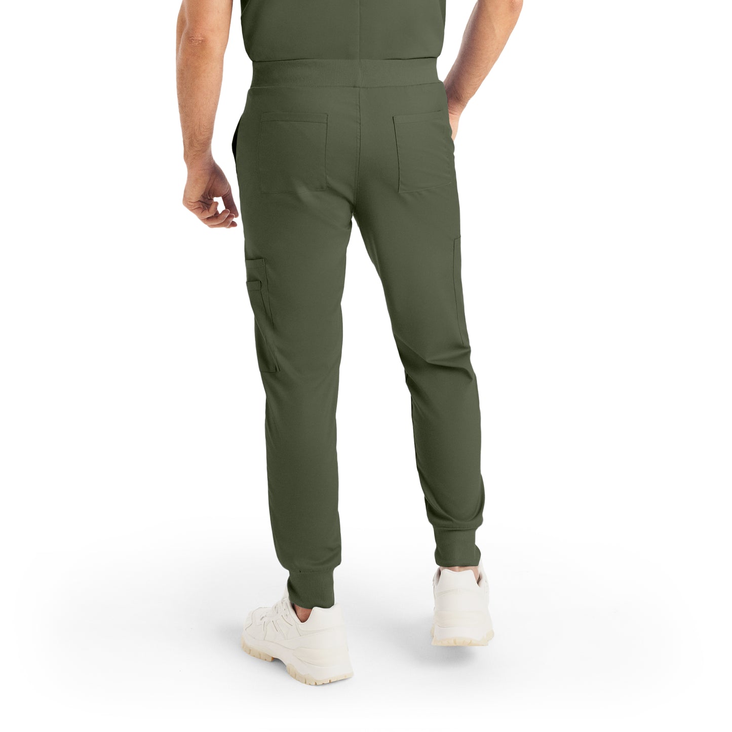 ProFlex LB407 Men's Jogger Scrub Pants Olive Moss Image