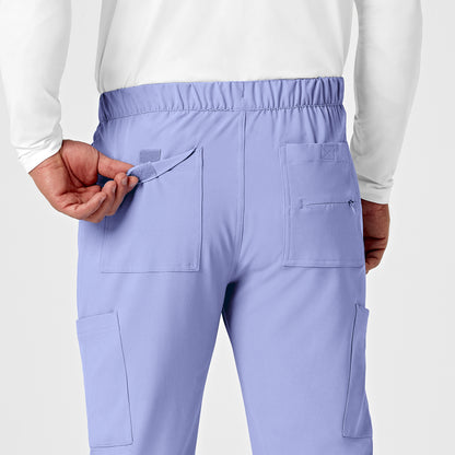 RENEW 5034 Men's Jogger Scrub Pants Ceil Blue Model Image Alternate | Wink