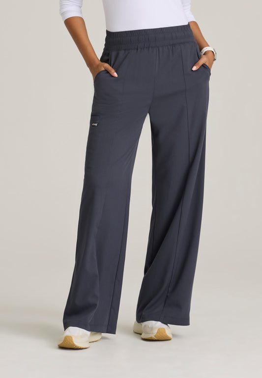 Greys Anatomy Stretch GRSP677 Emerson Scrub Pants Steel