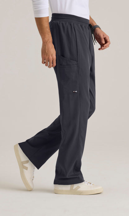 Grey's Anatomy Stretch GRSP617 Hudson Scrub Pants Steel