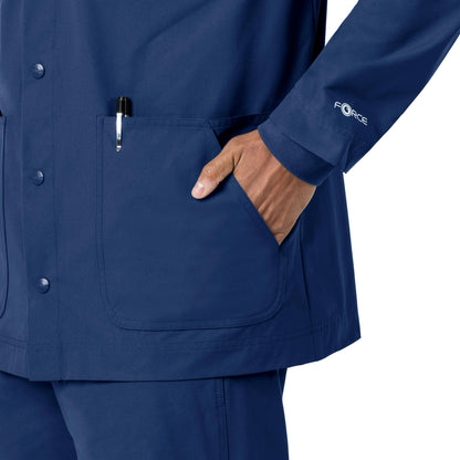 Force Essentials C85013 Unisex Chore Coat Navy Model Image Alternate | Carhartt