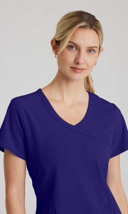 Skechers SK102 Reliance Scrub Top New Grape