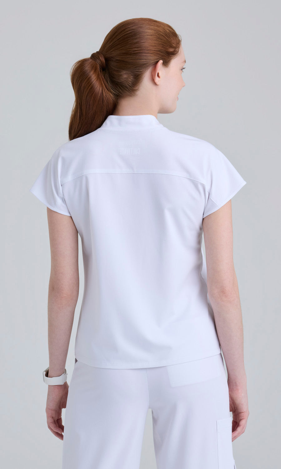 Grey's Anatomy Cultivate GRGT320 Aria Top White - back