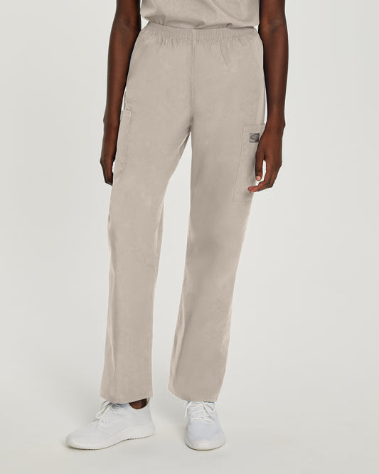 Scrub Zone 83221 Women's Cargo Scrub Pants Sandstone Image