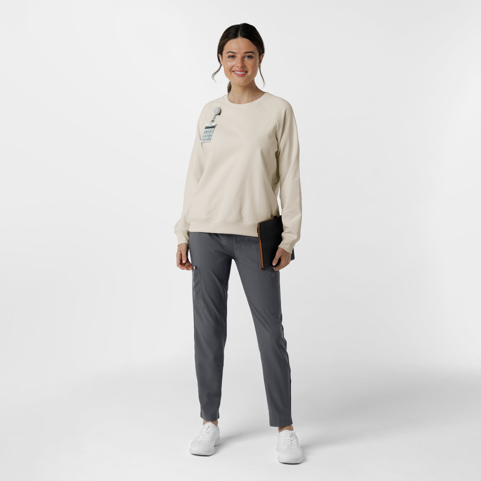 Layers 2169 Women's Pullover Sweatshirt Birch