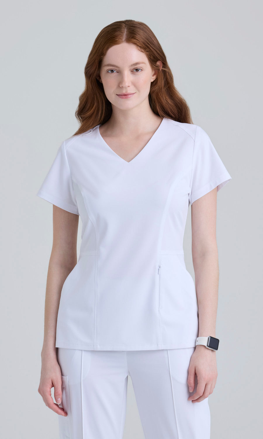 Grey's Anatomy Cultivate GRGT309 Spring Top White - front