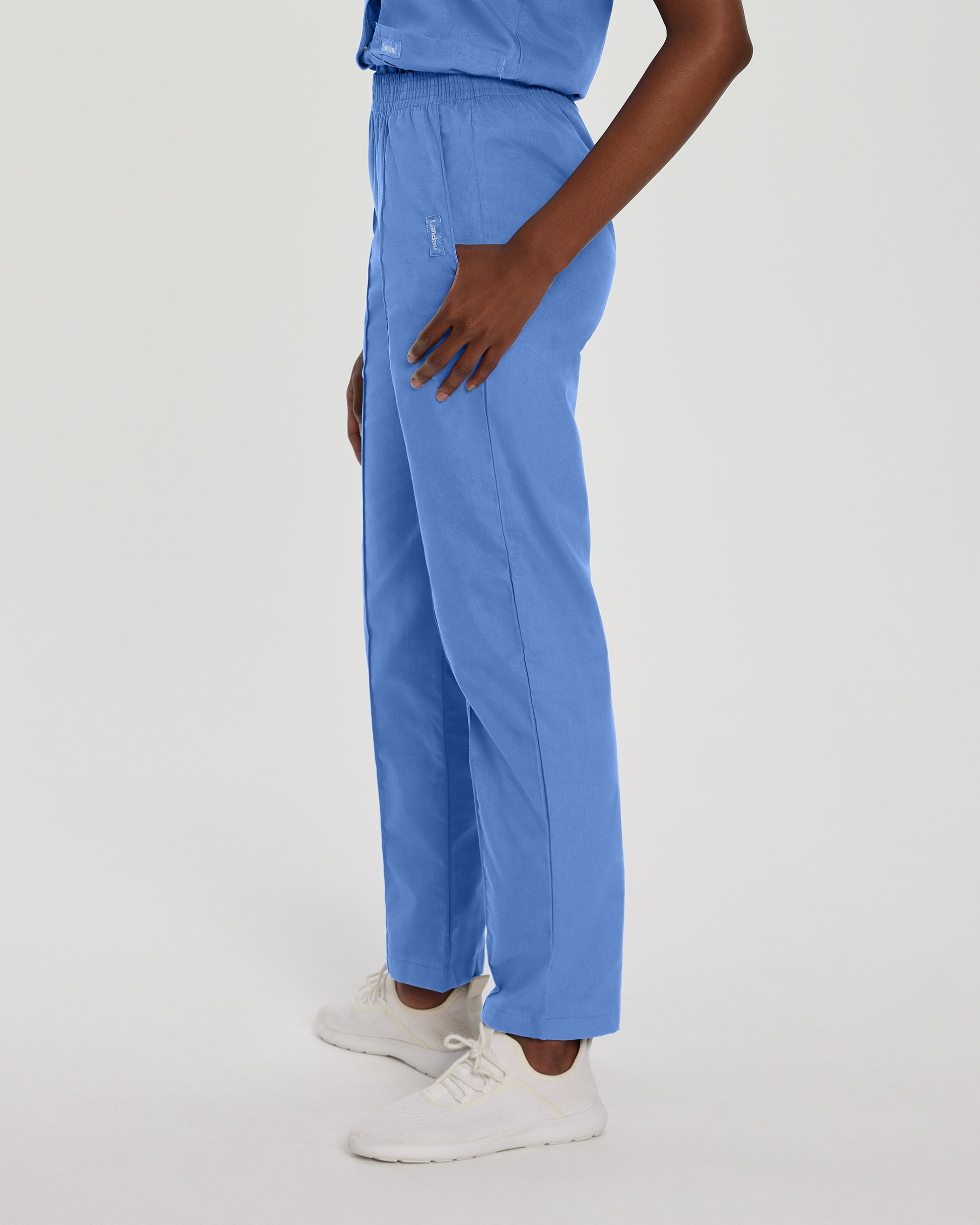 Essentials 8320 Women's Scrub Pants Ceil Blue Image