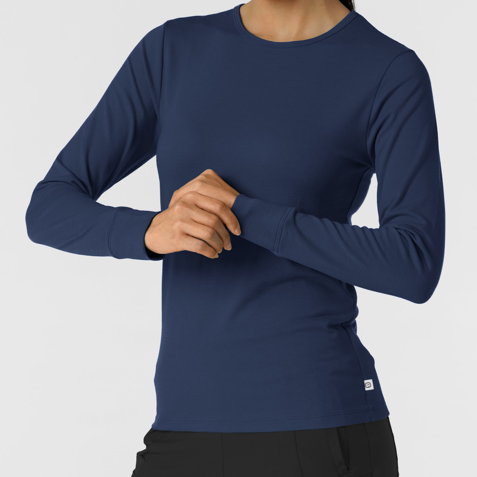 Layers 2189 Women's Essential Layer Long Sleeve Navy