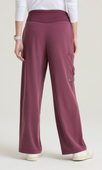 Grey's Anatomy Cultivate GRGP741 Aria Pant Dusty Port - back