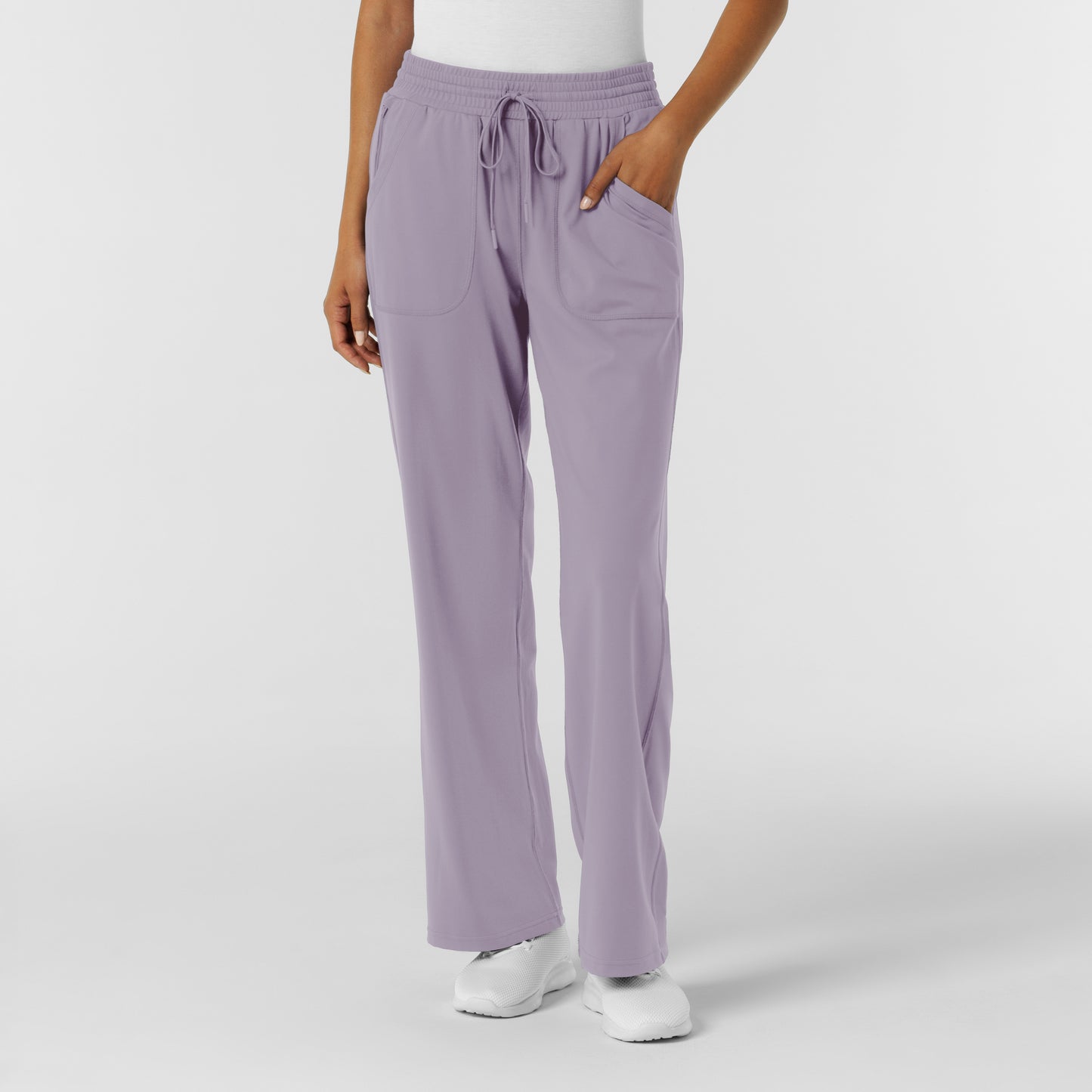 RENEW Knit 5559 Women's Wide Leg Scrub Pants Wisteria