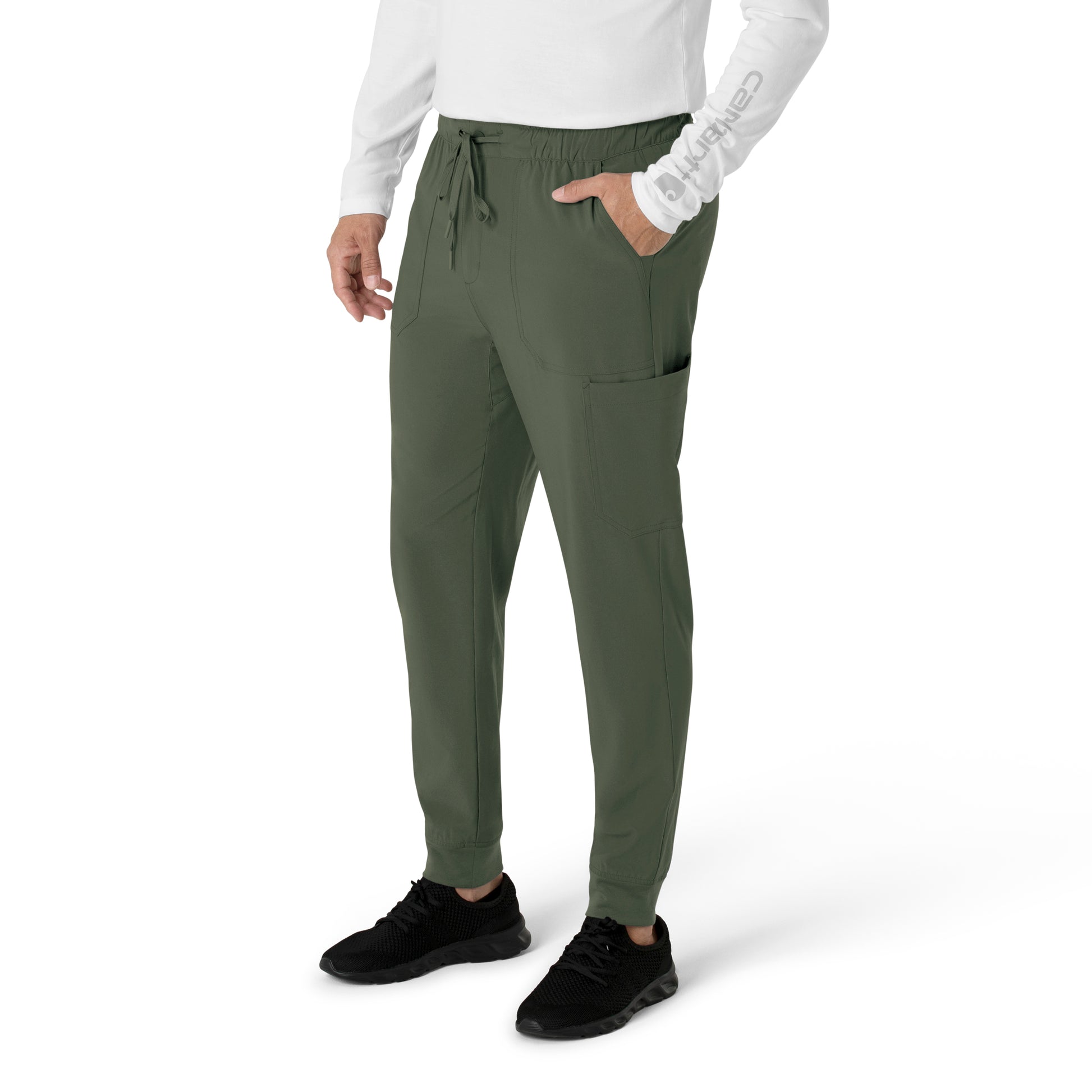 Force Cross-Flex C56310 Men's Jogger Scrub Pants Olive