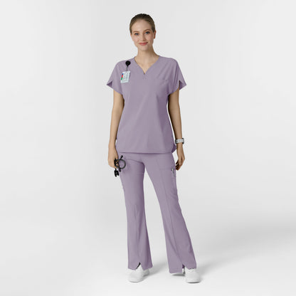RENEW 6634 Women's Dolman Scrub Top Wisteria