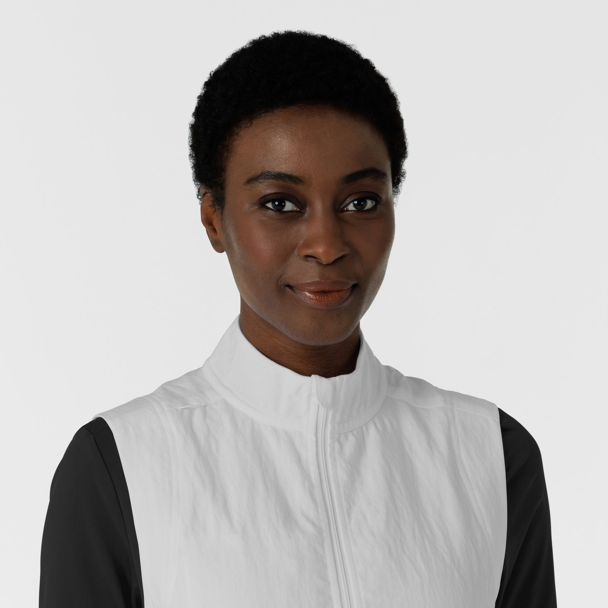 Layers 8214 Women's Everything Everywhere Scrub Vest White