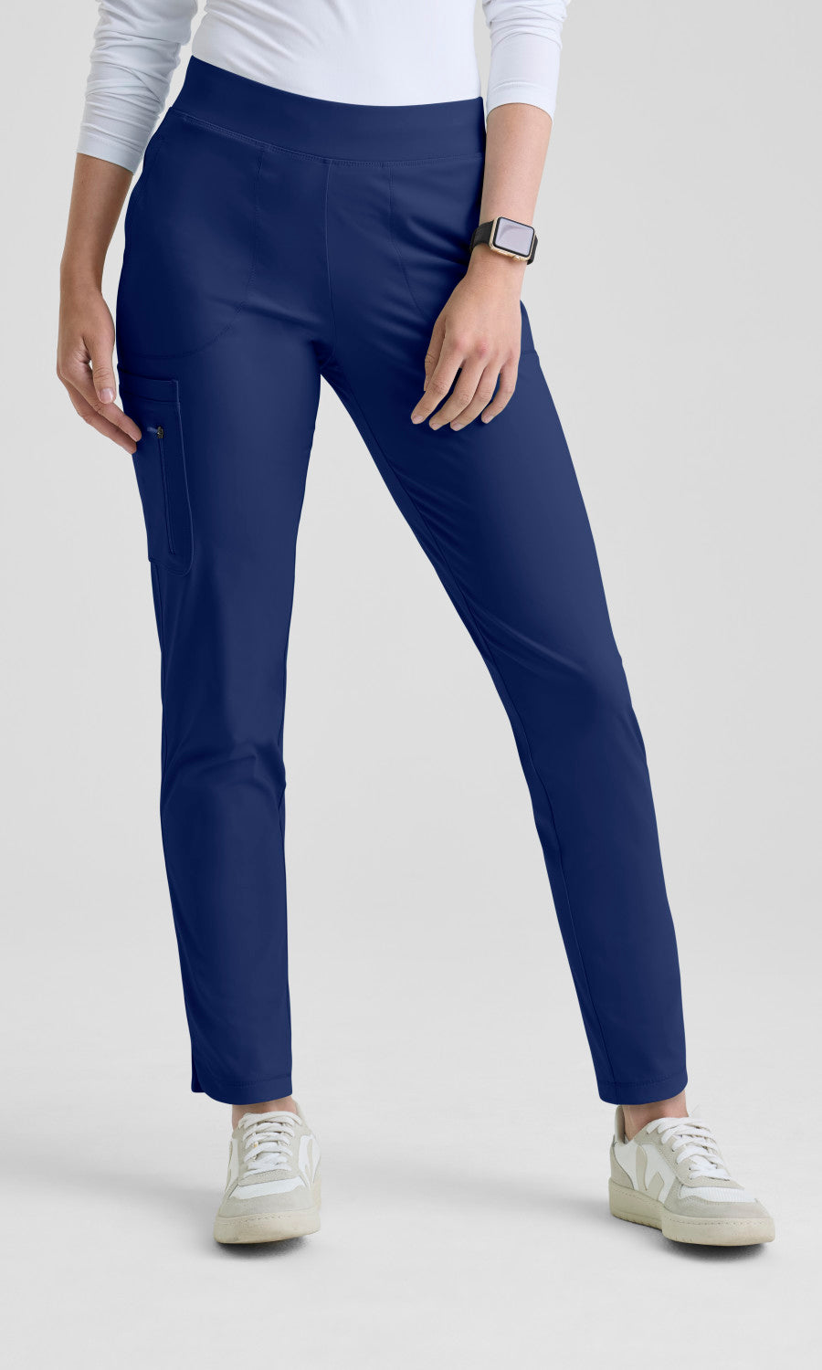 Grey's Anatomy Knits GRSP759 Define Pant Indigo - front