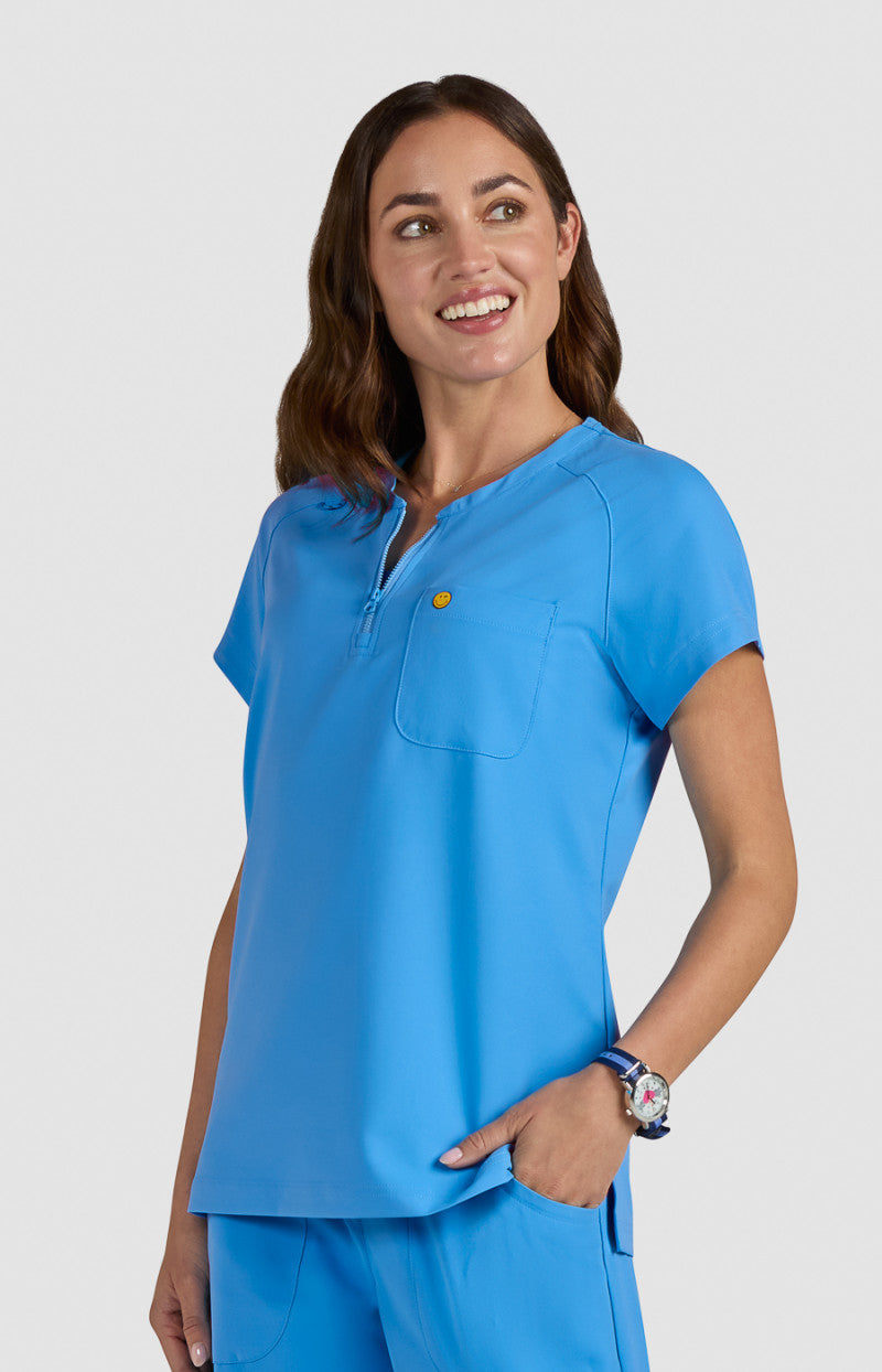 Smiley World S100 Ecstatic Top Power Blue