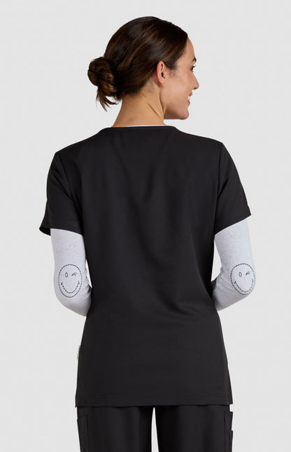 Smiley World S101 Blissful Top Black