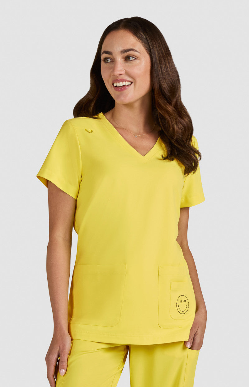 Smiley World S101 Blissful Top Loving Yellow