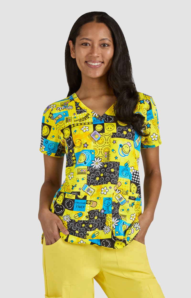 Smiley World S102PR Adoring Top Keep Smiling