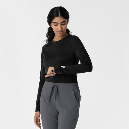 Layers 2149 Women's Engineered Underscrub Tee Black