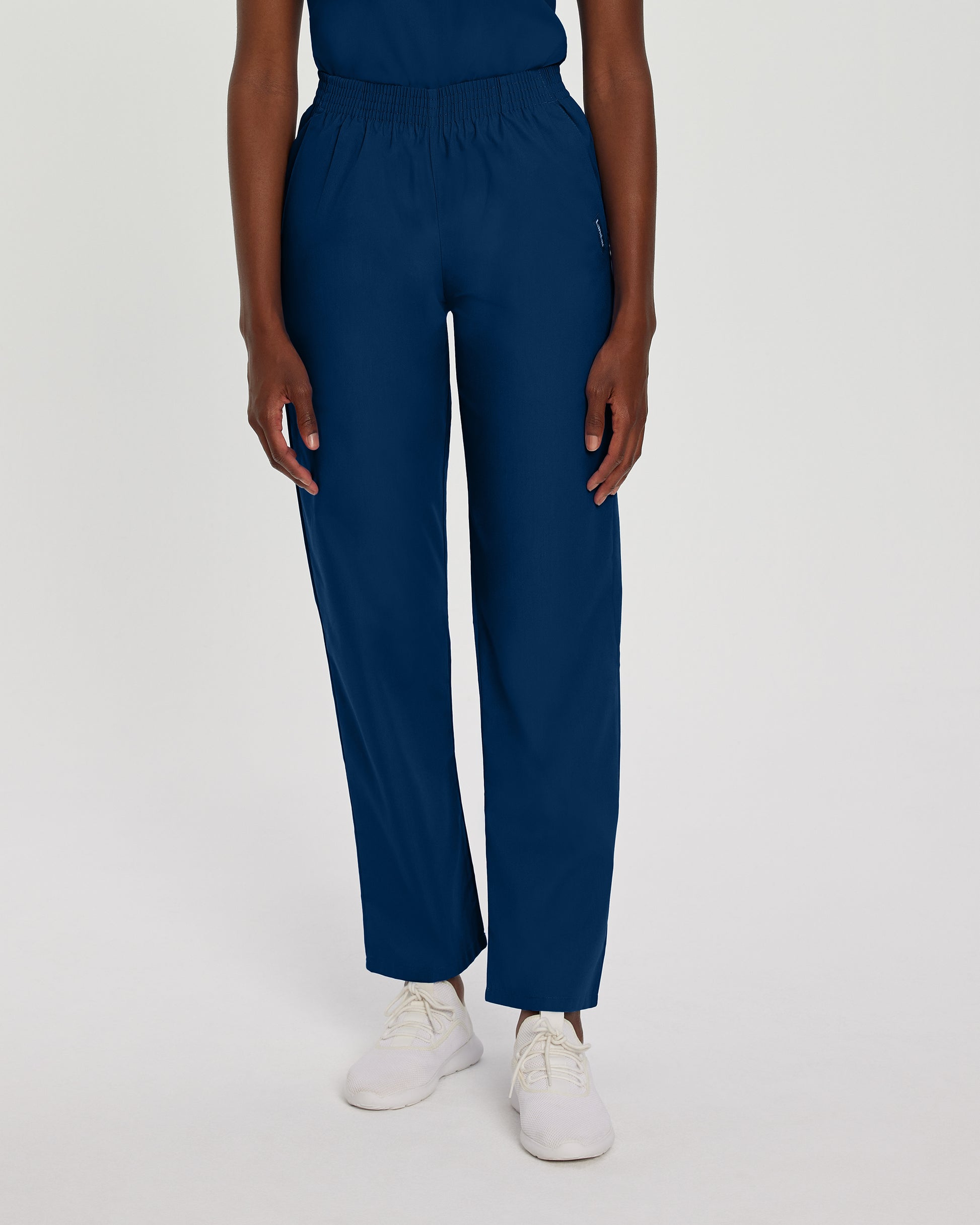 Essentials 8327 Women's Scrub Pants Navy Image