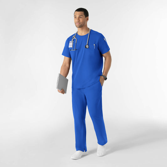 Boundless 6651 Men’s Classic Tee Scrub Top Royal