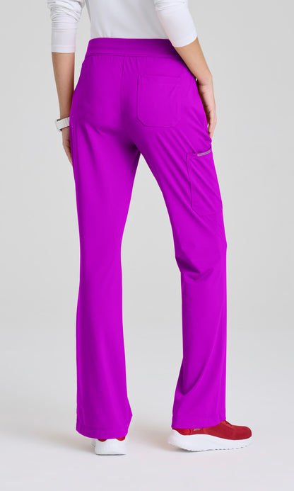 Skechers Slip-ins SKP656 Glide Knit Flare Pant Violet Burst - back