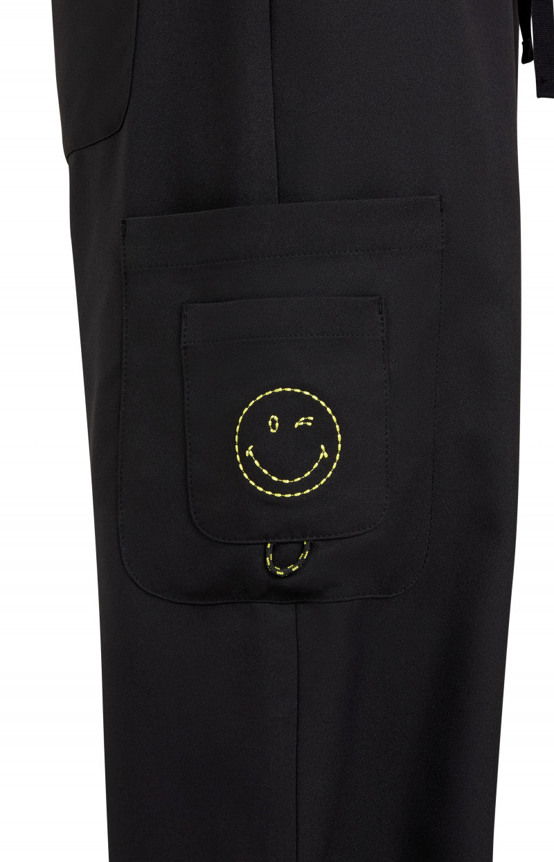 Smiley World S701 Jubilant Pants Black