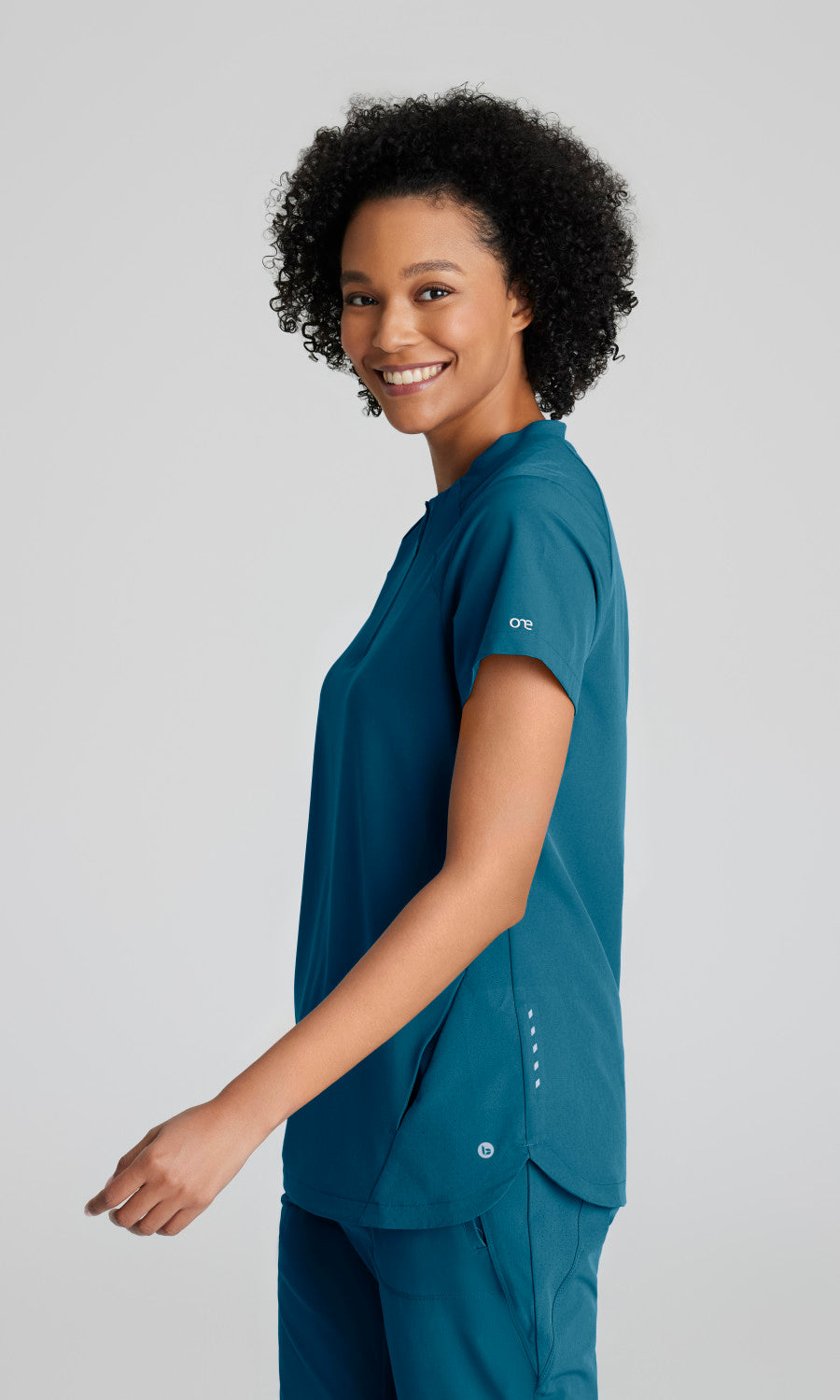 Barco One BOT216 Flux Scrub Top Bahama