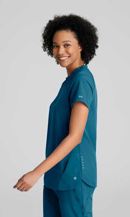 Barco One BOT216 Flux Scrub Top Bahama
