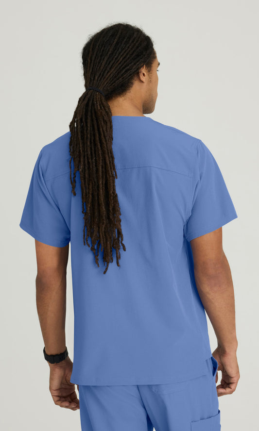 Skechers SK0112 Structure Scrub Top Ciel Blue